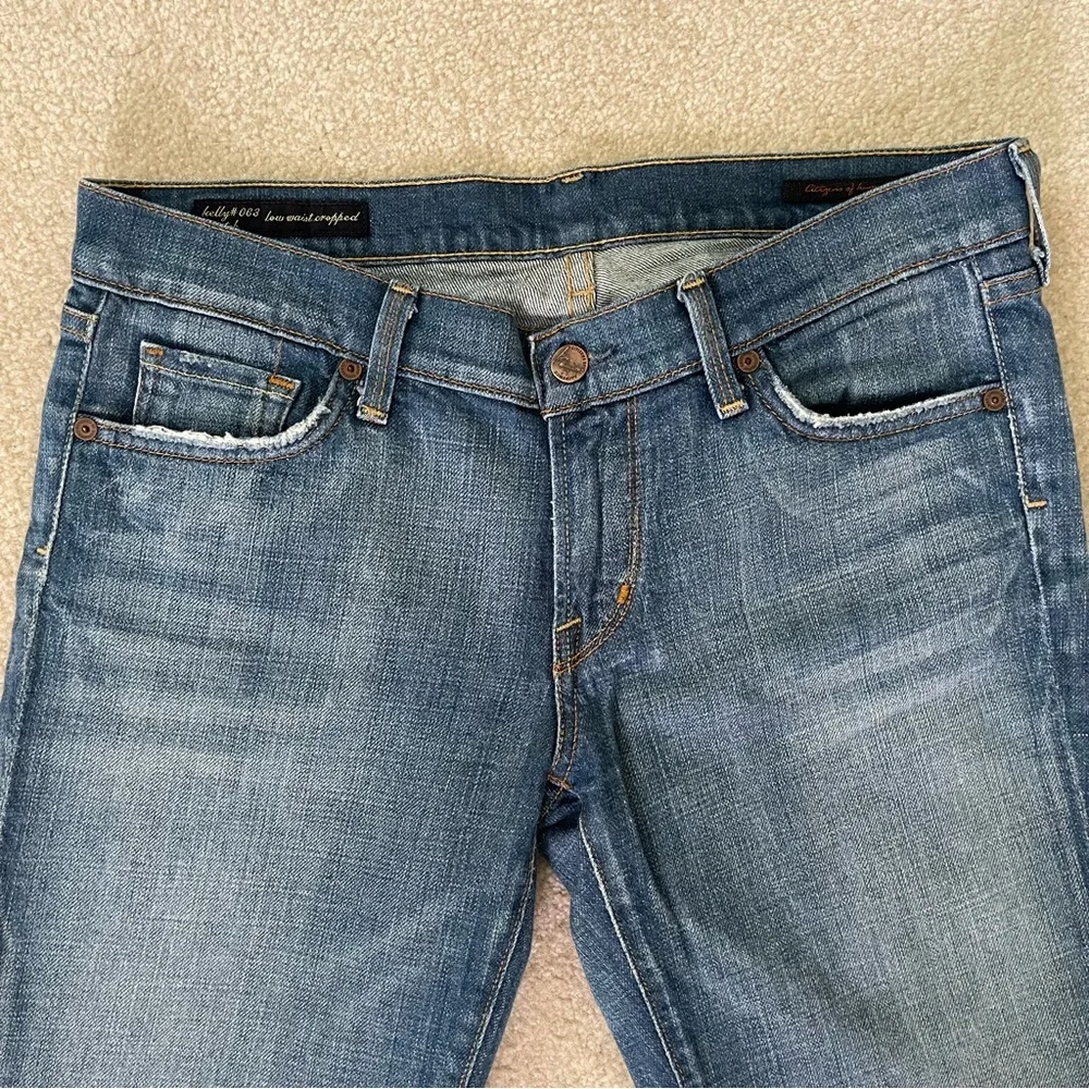 Citizens of Humanity Jean Capris size 30 - Picture 2 of 8